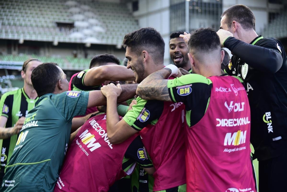 No Independncia, Amrica vence Tombense por 3 a 1, de virada, pela oitava rodada do Campeonato Mineiro 
