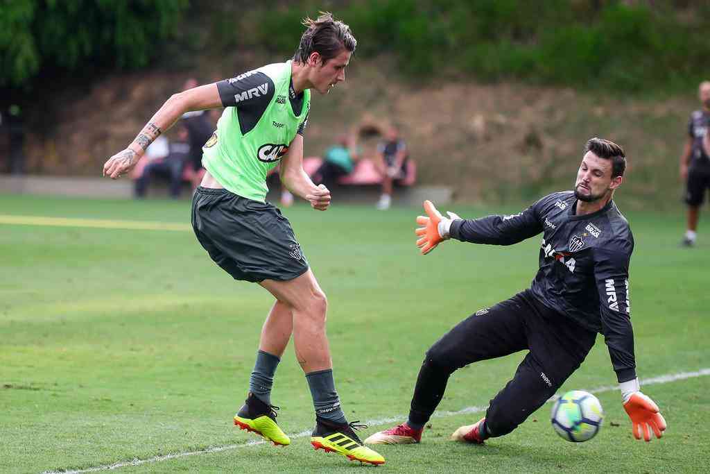 Fotos do ltimo treino comandado por Thiago Larghi no Atltico