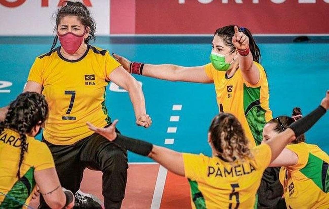 Seleo Brasileira Feminina foi bronze no vlei sentado
