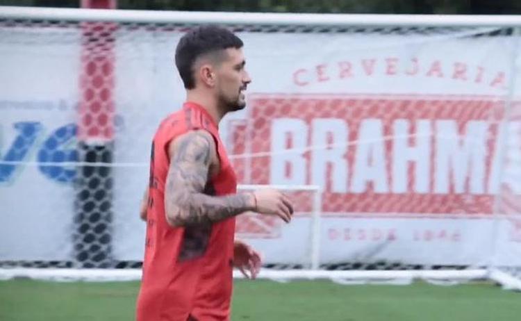 (Foto: Reprodução/TV Flamengo) (Foto: Reprodução/TV Flamengo)