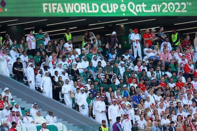 Polnia x Arbia Saudita: fotos da torcida no jogo da Copa do Mundo