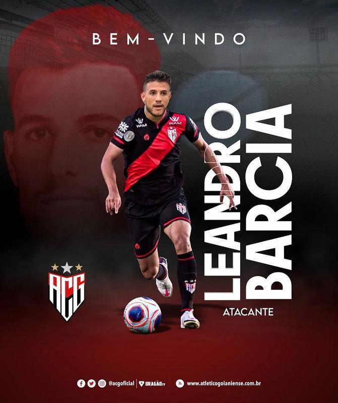 Leandro Barcia, atacante (Atltico-GO)