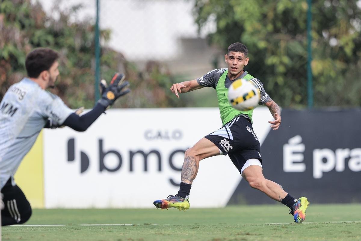 Atltico inicia preparao para enfrentar o Cuiab