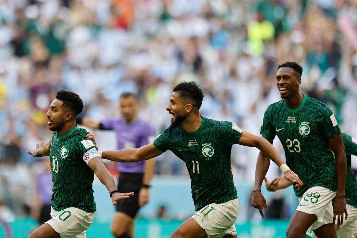 Arbia Saudita venceu a Argentina por 2 a 1, de virada, na estreia na Copa do Mundo no Catar