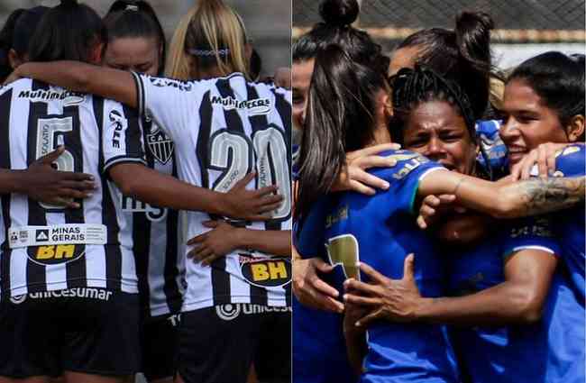 Atltico e Cruzeiro lideram o Campeonato Mineiro Feminino