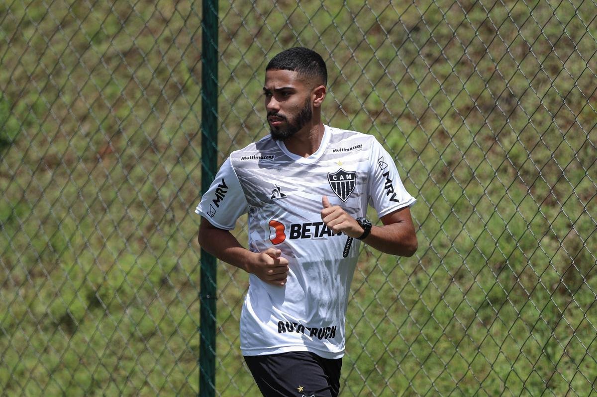 Treino do Atltico em 15/3/2021, na Cidade do Galo