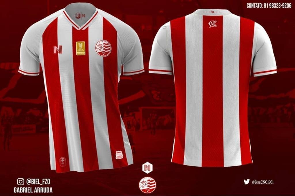 Aps lanamento de concurso no ltimo dia 25, torcedores do Nutico tm projetado novos uniformes para o clube e postado nas redes sociais