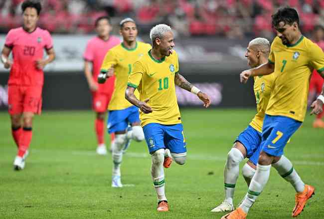 Brasil goleia Coreia do Sul por 5 a 1, com dois de pênalti de Neymar -  Jornal Expresso Carioca