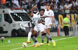 Atltico recebeu o Botafogo no Mineiro, em Belo Horizonte, pela 36 rodada do Campeonato Brasileiro de 2022.