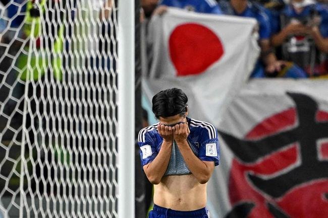 Cobranas de pnaltis no jogo Japo e Crocia, pelas oitavas de final da Copa do Mundo.