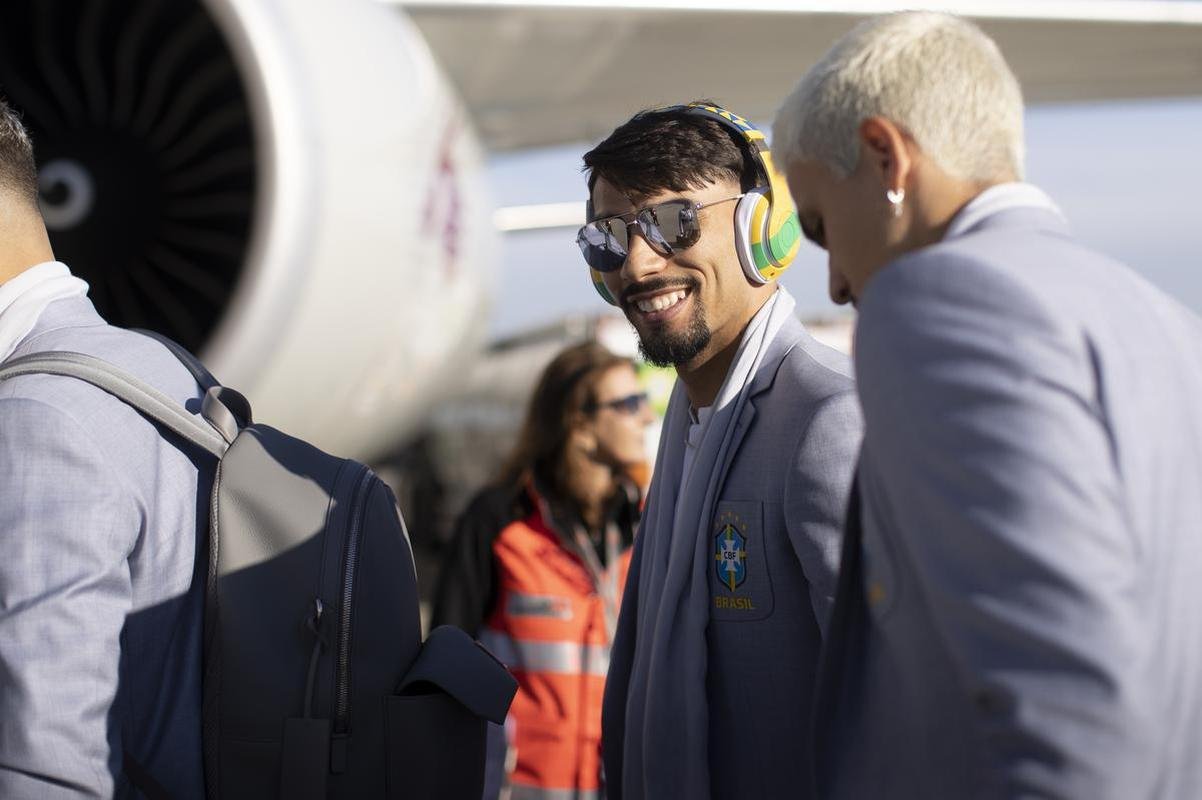 Seleo Brasileira embarca para o Catar