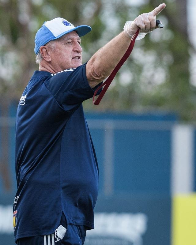 Imagens do treino do Cruzeiro neste domingo (8/11)