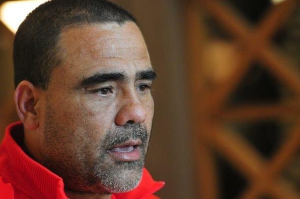 Grupo do Deportivo Lara conversou com a imprensa nesta tera