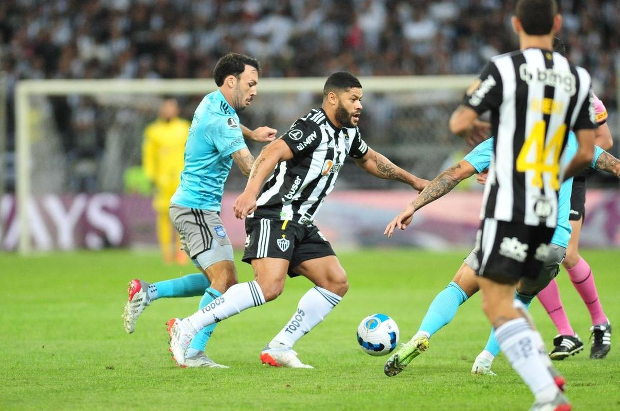 Fotos do jogo entre Atltico e Emelec, no Mineiro, em Belo Horizonte, pelas oitavas de final da Copa Libertadores 2022