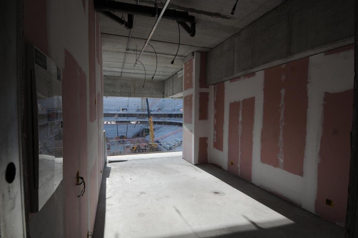 Futuro estdio do Galo, Aena MRV est com 60% das obras concludas