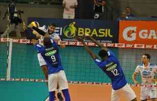 Cruzeiro venceu o Taubat por 3 sets a 1 e garantiu vaga na final da Superliga Masculina