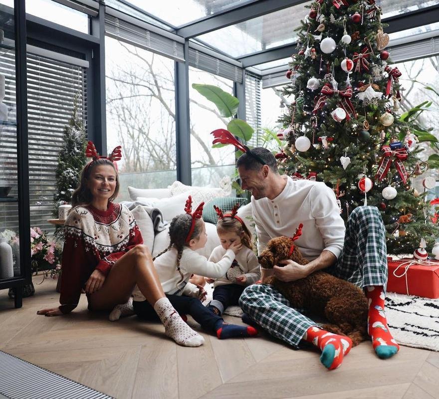 Lewandowski e famlia