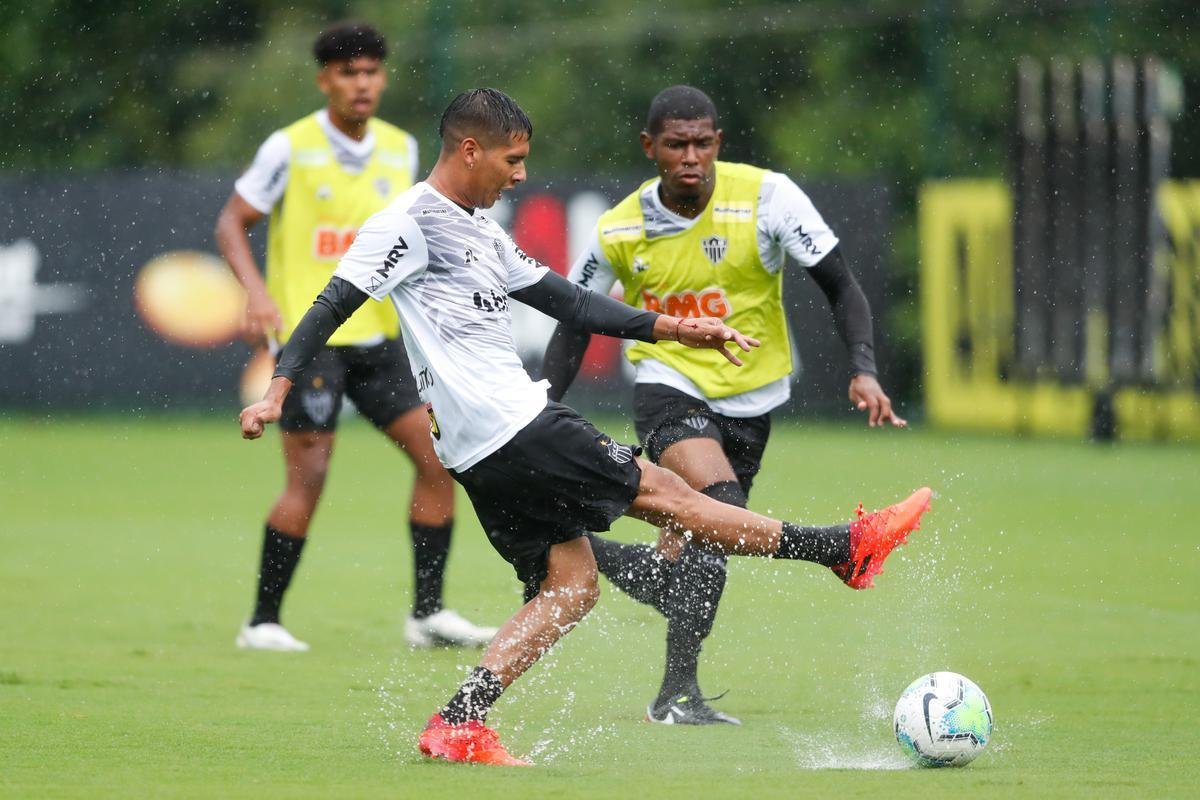 Atltico se prepara para o duelo contra o Athletico-PR