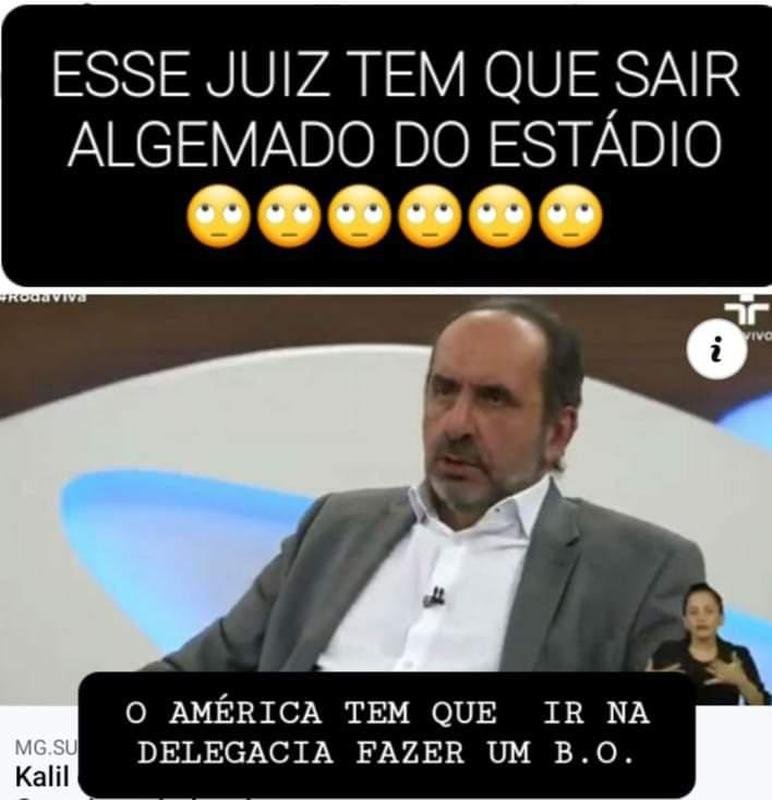 Vitria do Cruzeiro e polmica arbitragem: os memes do clssico pela Srie B