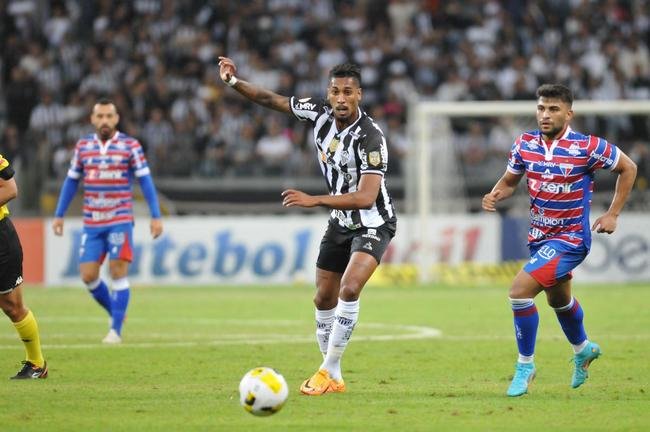 Atltico buscou virada eletrizante sobre o Fortaleza no Mineiro 