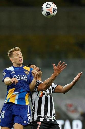 Fotos do jogo entre Atltico e Boca Juniors, no Mineiro, em Belo Horizonte, pela volta das oitavas de final da Copa Libertadores 2021