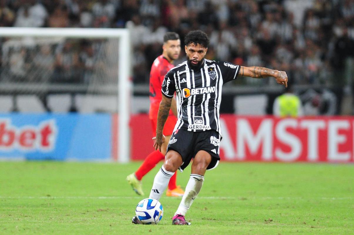 Fotos do jogo entre Atltico x Libertad, pela Copa Libertadores