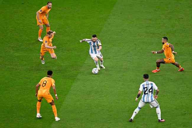 Holanda x Argentina: fotos da torcida e do jogo pela Copa do Mundo