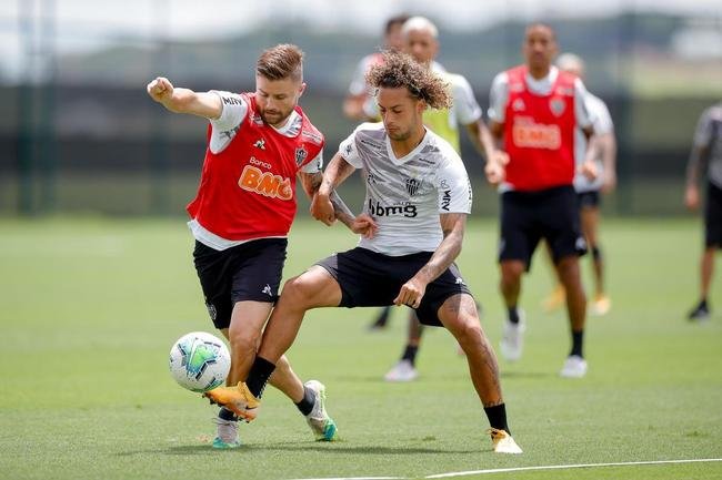 Veja fotos do treino do Atl�tico