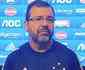 Tcnico do Cruzeiro comenta chances para jovens da base: 'Precisam estar preparados'