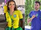 Esposa de Thiago Silva discute com Felipe Neto aps eliminao do Brasil
