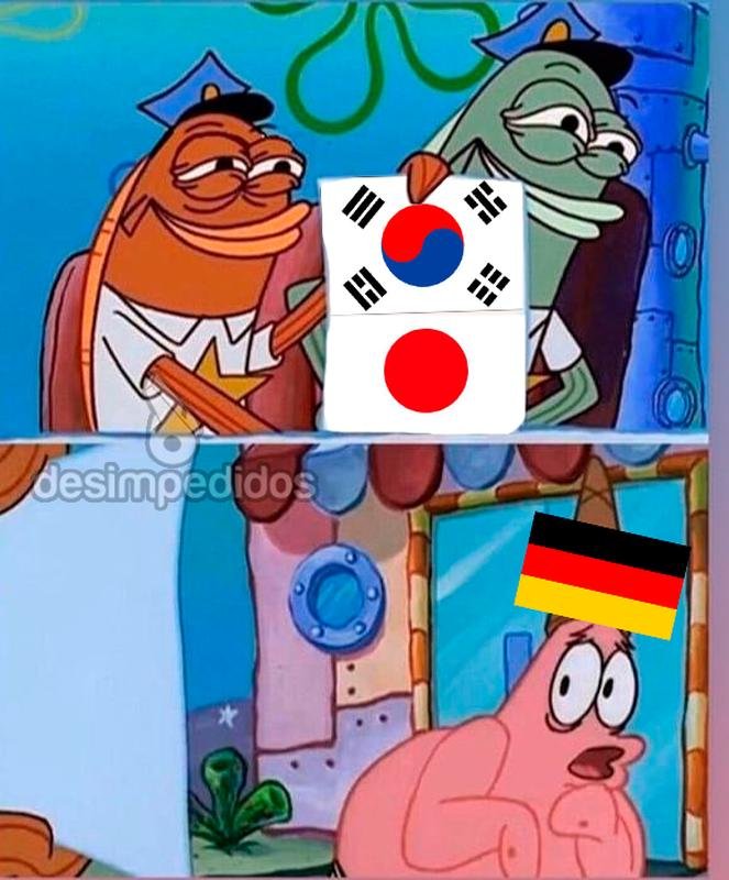 Memes da derrota da Alemanha para o Japo