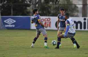 Mano Menezes testou novidades no Cruzeiro para enfrentar o So Paulo na estreia do Brasileiro
