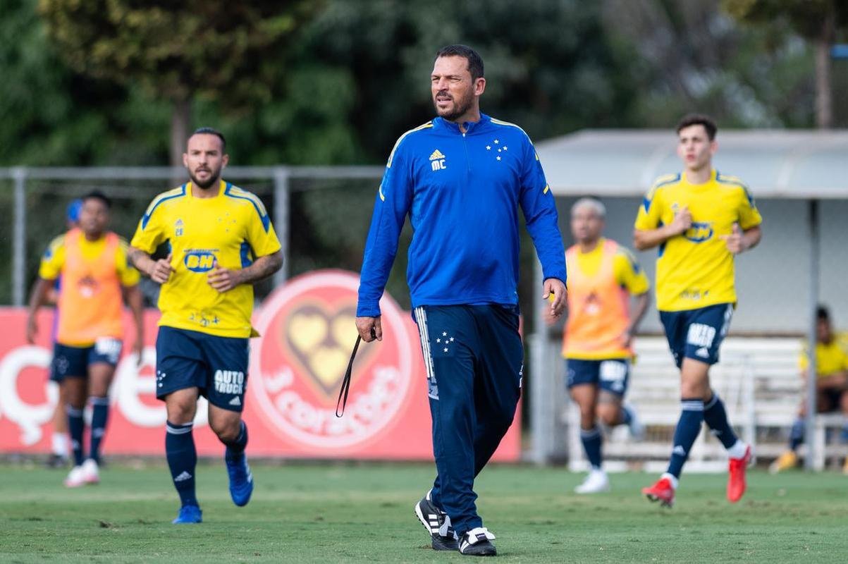 Fotos do treino do Cruzeiro desta segunda-feira (9/8)