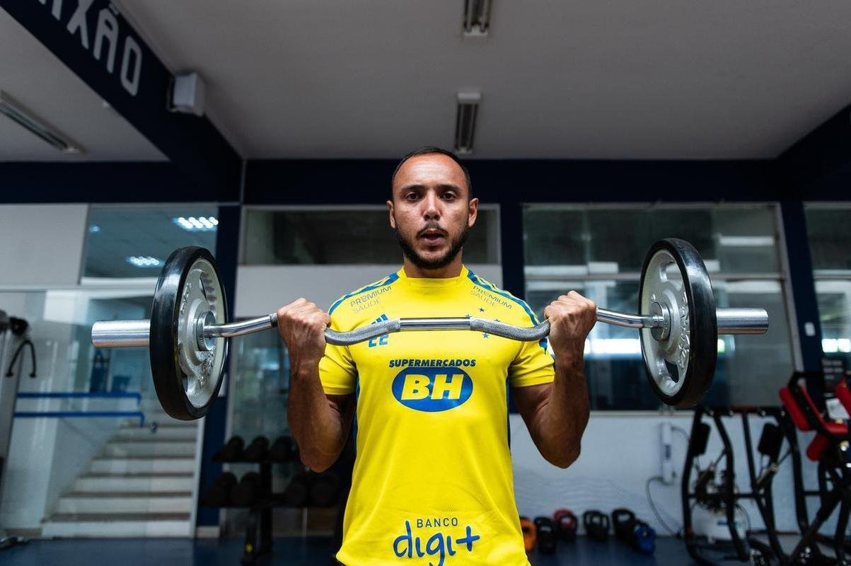 Imagens do treino do Cruzeiro na Toca da Raposa II nesta tera-feira (21/09)