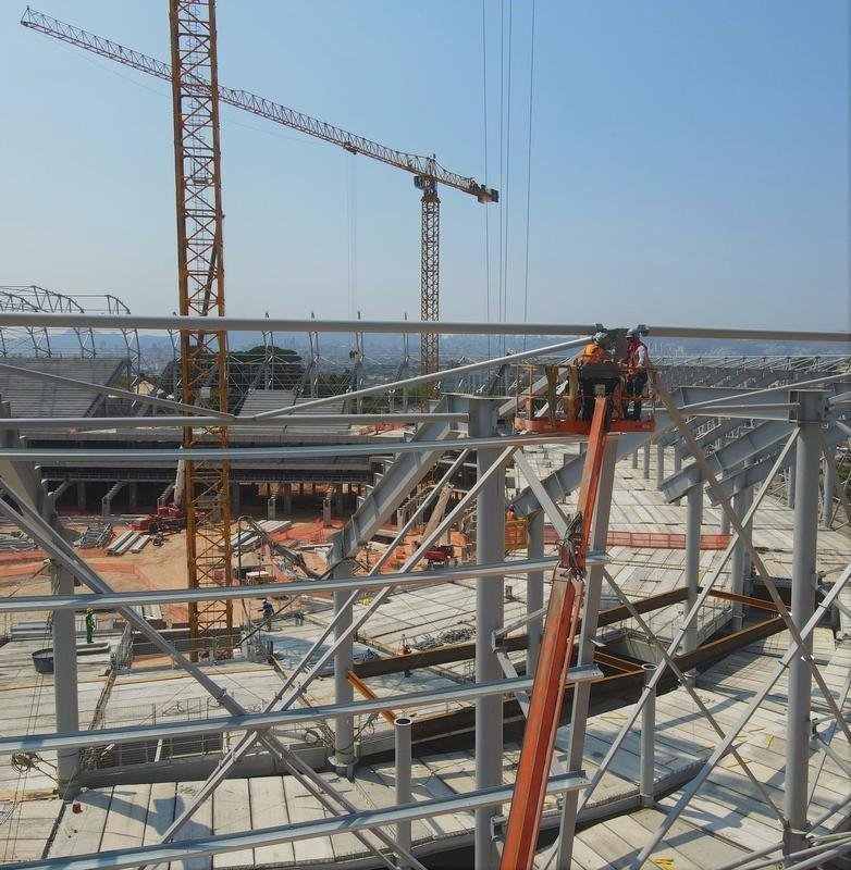 Arena MRV tem previso de ficar pronta no fim do ano que vem