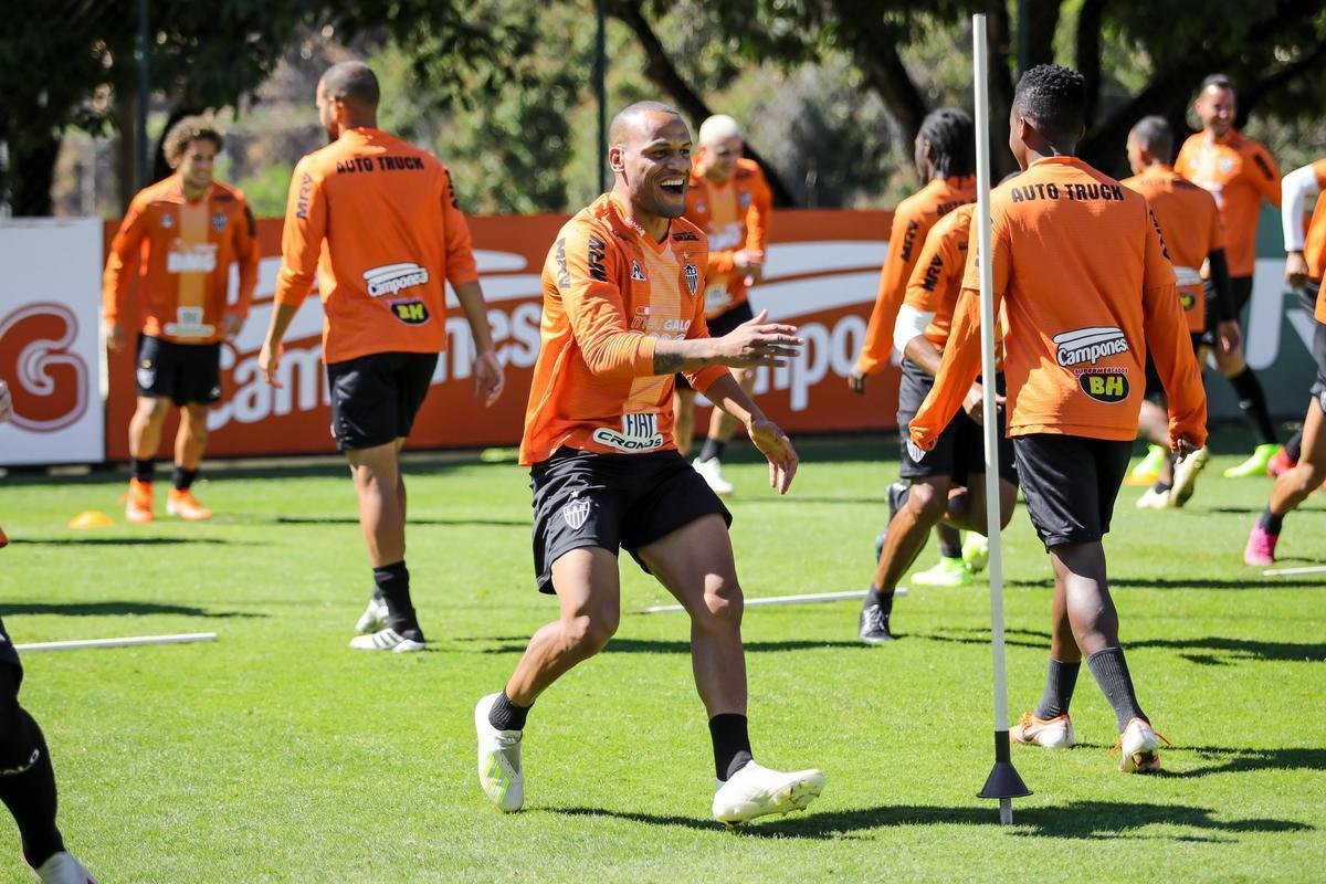 Atltico fez, nesta sexta, ltimo treino antes do duelo na Arena da Baixada
