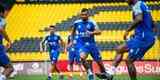 Fotos do treino do Cruzeiro no Estdio Monumental Isidro Romero Carbo, em Guayaquil