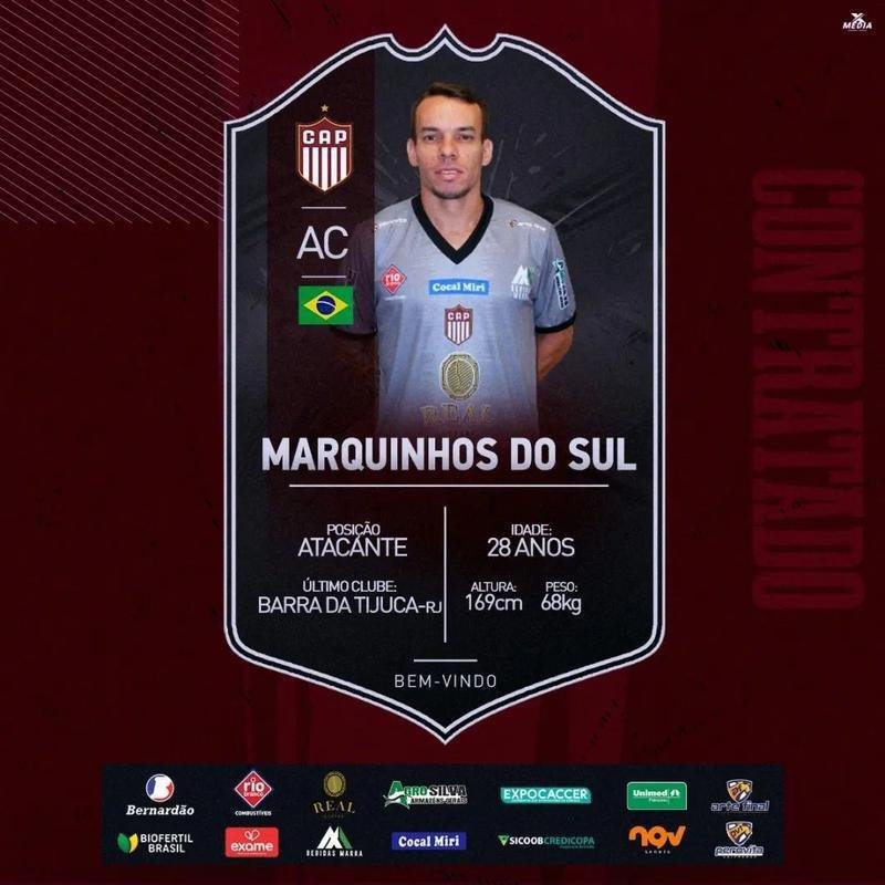 Com estes atletas, o Patrocinense disputar o Mineiro de 2023