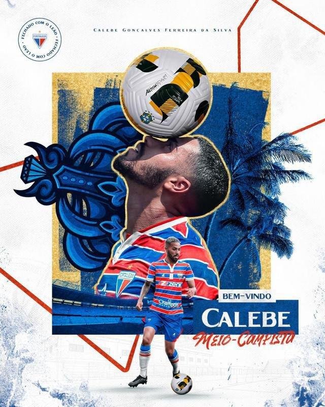Fortaleza anunciou o meia Calebe
