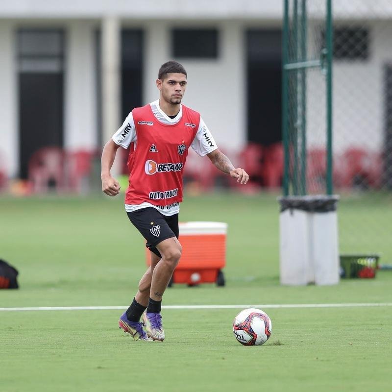 Treino do Atltico nesta tera-feira, 9 de maro de 2021
