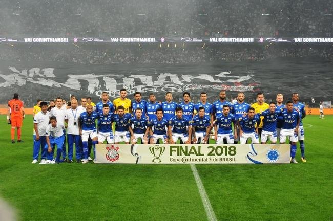 Lucas Romero pelo Cruzeiro na temporada 2018