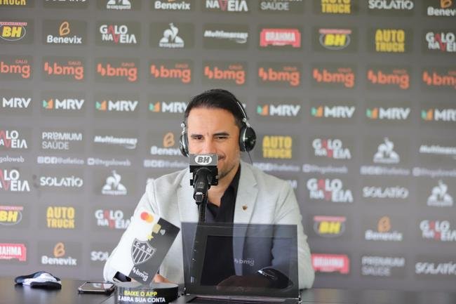 Atltico apresenta Rodrigo Caetano como novo diretor de futebol