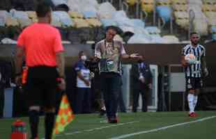 Fotos da deciso da Copa Libertadores 2020 entre Palmeiras e Santos, no Maracan, no Rio de Janeiro (AFP / Mauro Pimentel / Ricardo Moraes /  Silvia Izquierdo)