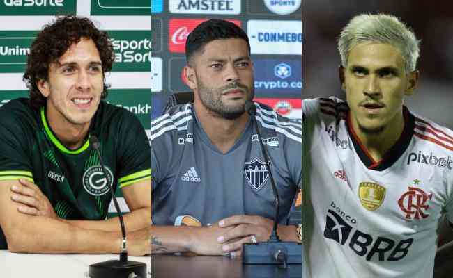 Nicolas (Gois), Hulk (Atltico) e Pedro (Flamengo) integram o top 3 dos mais decisivos