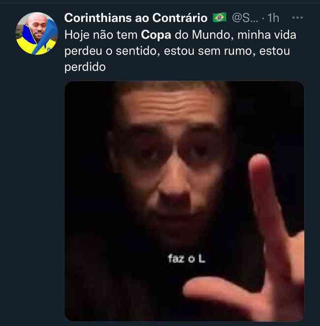 E agora? Torcedores fazem memes com dias sem jogos da Copa do Mundo