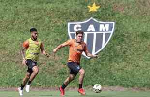O Atlético treinou, na manhã desta sexta-feira (27), na Cidade do Galo, visando ao confronto contra o Avaí pelo Campeonato Brasileiro.