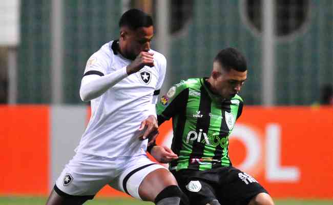 Marlon durante confronto entra Amrica e Botafogo, pela 7 rodada do Campeonato Brasileiro