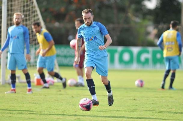 Fotos do ltimo treino do Cruzeiro antes do jogo diante do Tupi, pela semifinal do Campeonato Mineiro