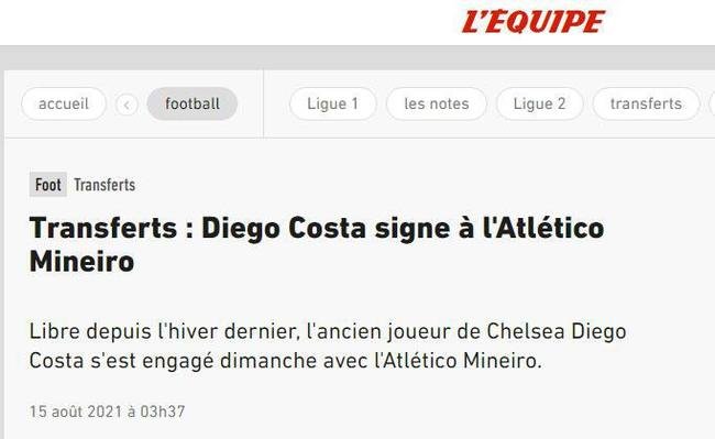 L'Equipe, da Frana