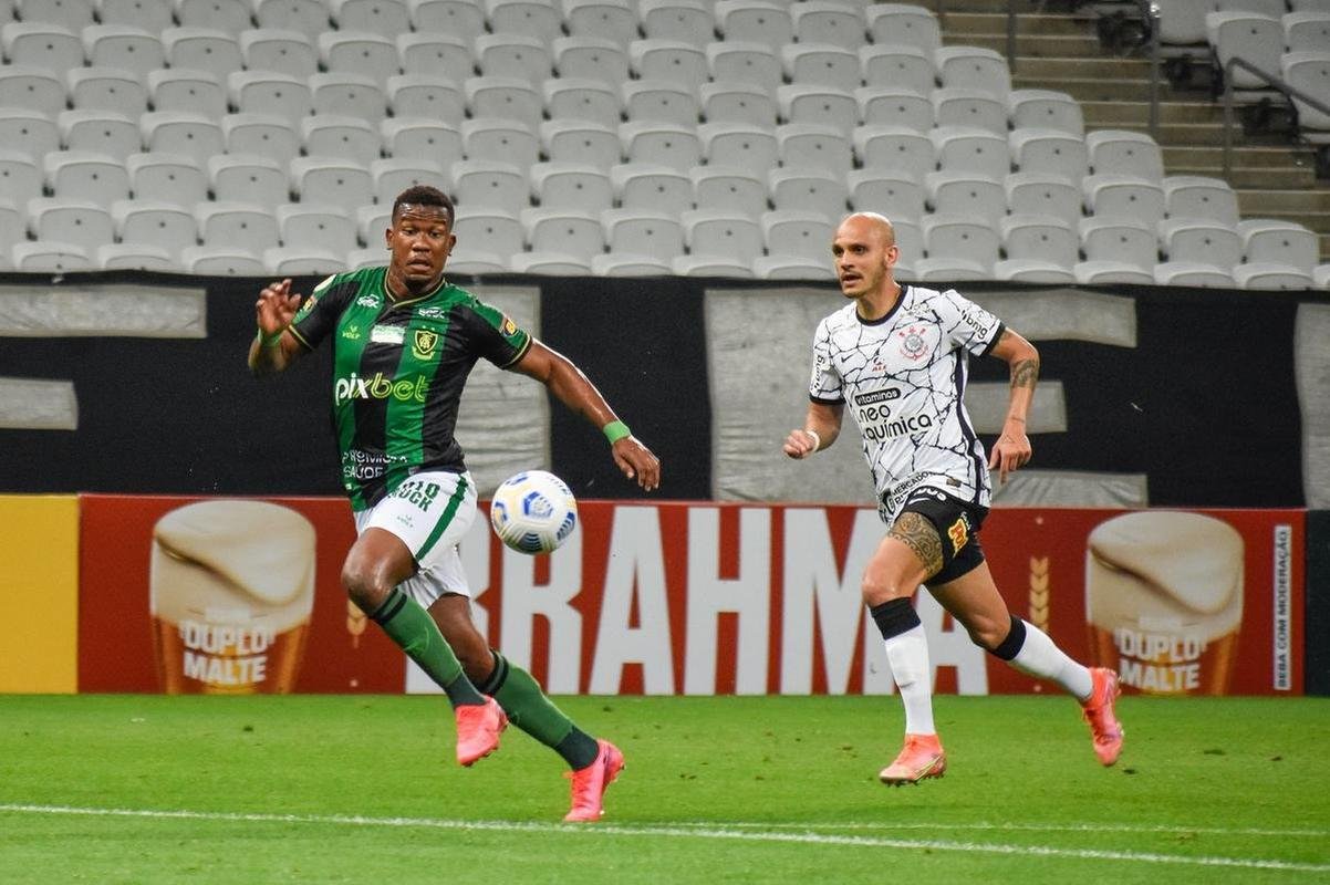 Fotos do empate por 1 a 1 entre Corinthians e Amrica, no Itaquero, em So Paulo, pela 21 rodada da Srie A do Brasileiro